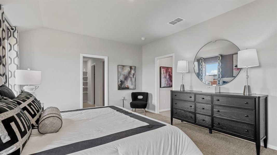 Furnished interior view inside a new home in Townes Landing, Fort Worth (Image 38).