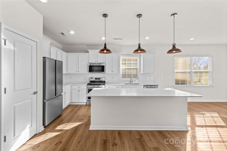 Furnished interior view inside a new home in , Statesville (Image 12). Furnished interior view inside a new home in , Statesville (Image 12).