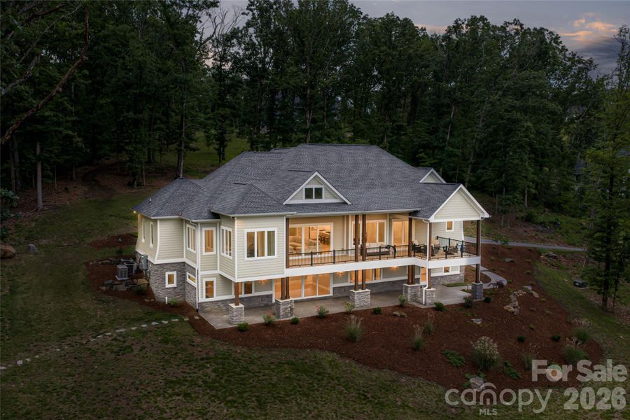 Exterior details and patio area of a home in , Alexander (Image 3).