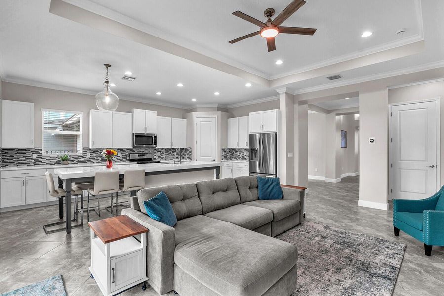 Furnished interior view inside a new home in , Westlake (Image 11).