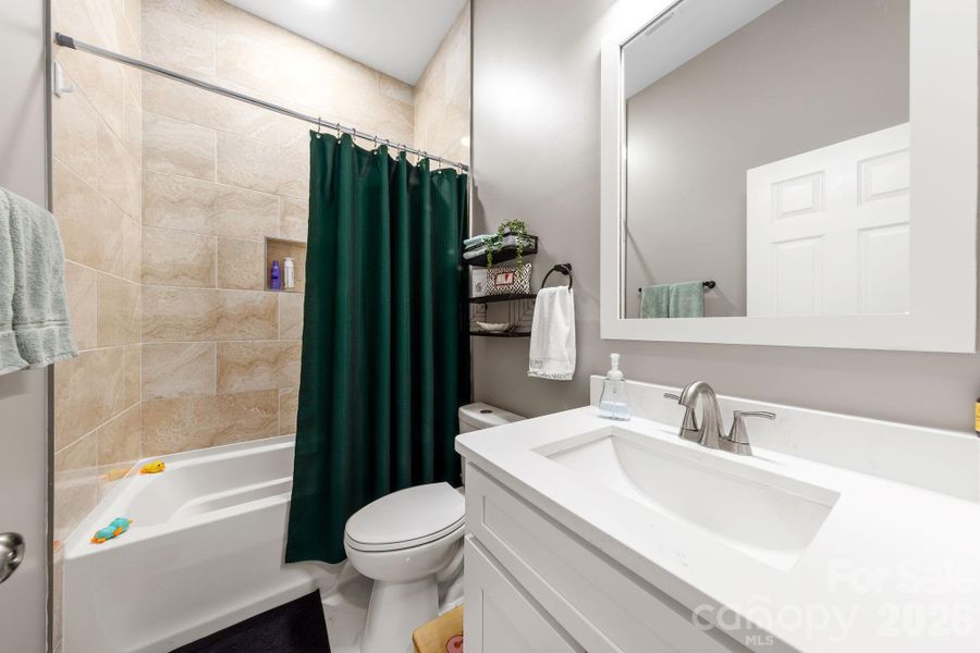 Furnished interior view inside a new home in , Bessemer City (Image 37).