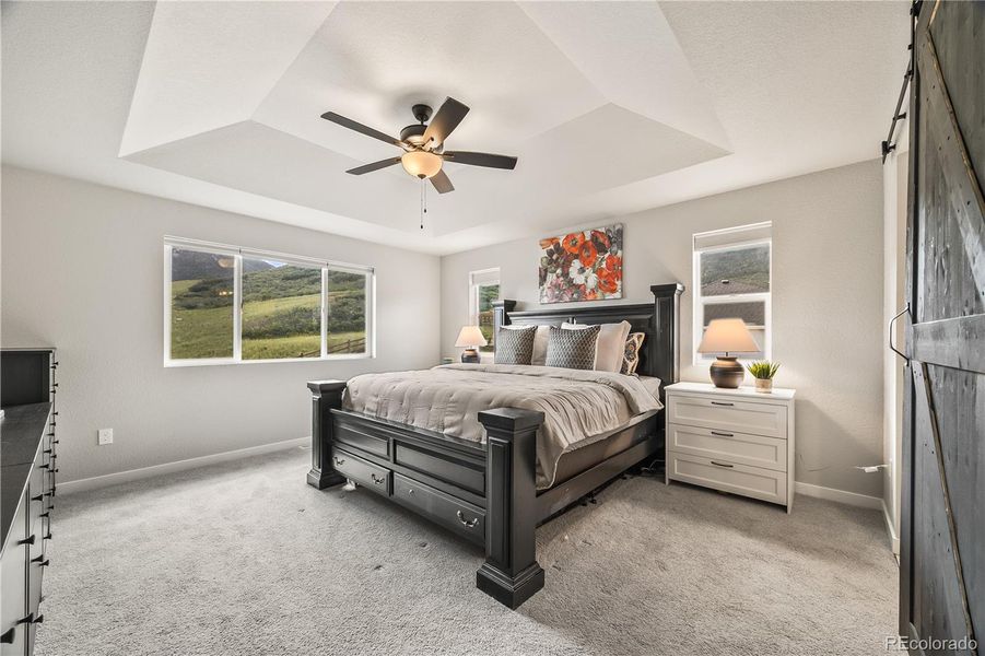 Furnished interior view inside a new home in , Monument (Image 30).