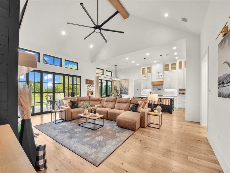 Furnished interior view inside a new home in , Aledo (Image 26).