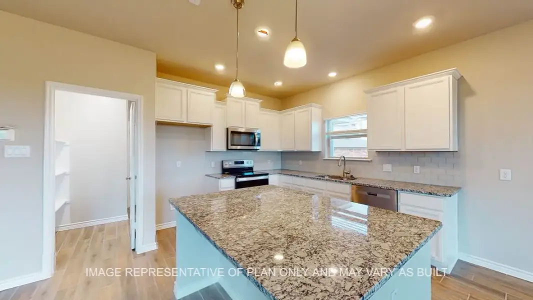 Furnished interior view inside a new home in Homestead, Temple (Image 6).