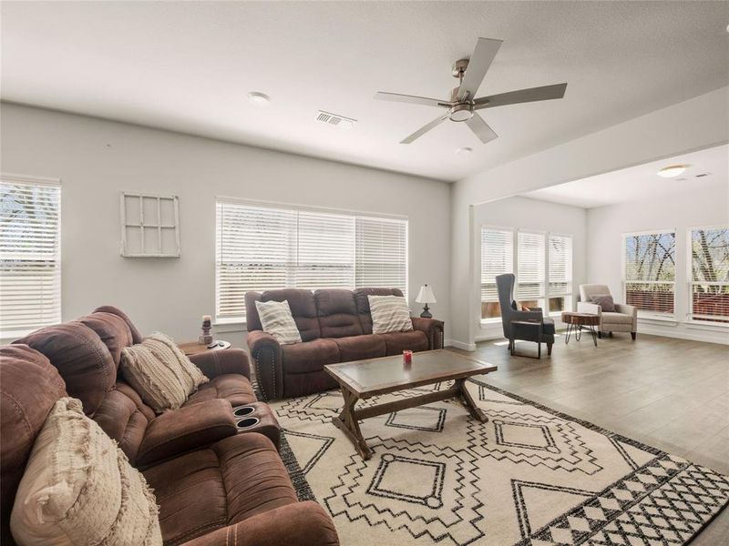 Furnished interior view inside a new home in Anderson Crossing, Trenton (Image 15). Furnished interior view inside a new home in Anderson Crossing, Trenton (Image 15).