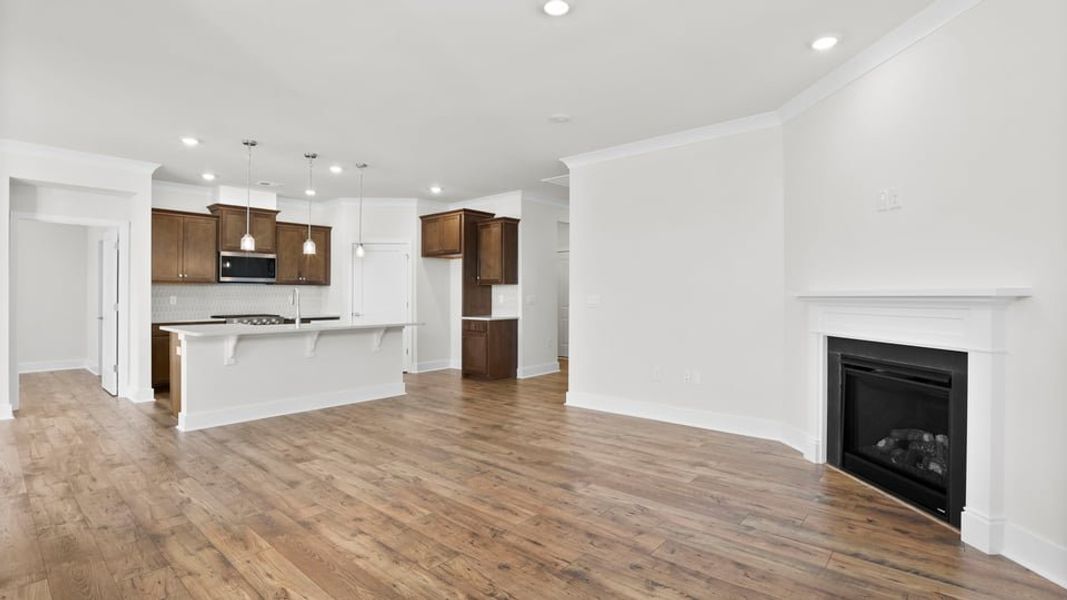 Furnished interior view inside a new home in Harrison Valley, Simpsonville (Image 11).