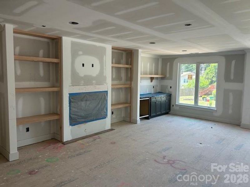 In-progress construction of a new home in , Charlotte, NC (Image 5).