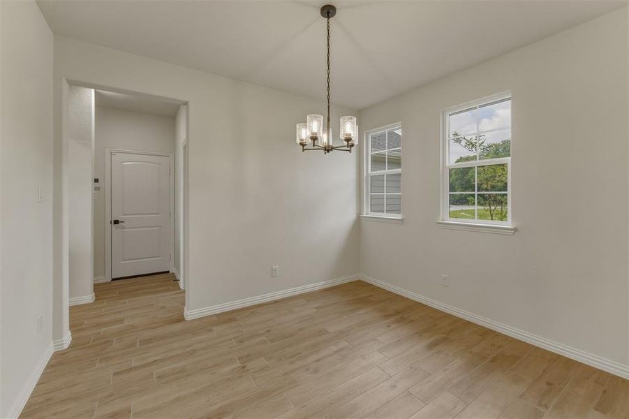 Spacious, unfurnished interior of a new home in Terra Escalante, Blue Ridge (Image 12). Spacious, unfurnished interior of a new home in Terra Escalante, Blue Ridge (Image 12).