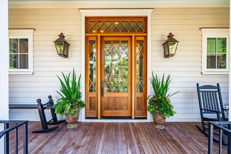 Exterior details and patio area of a home in , Mount Pleasant (Image 29).