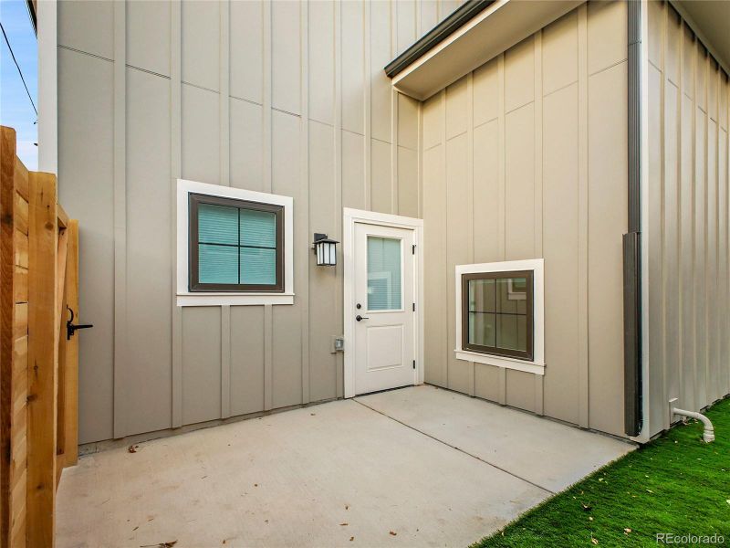 Exterior details and patio area of a home in , Denver (Image 27).
