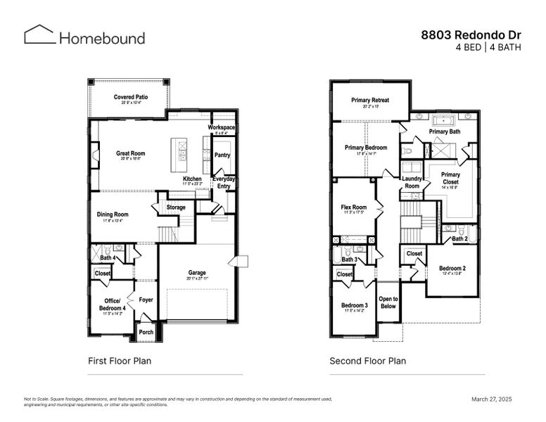 2D floor plan layout of this home in , Dallas, TX (Image 2). 2D floor plan layout of this home in , Dallas, TX (Image 2).