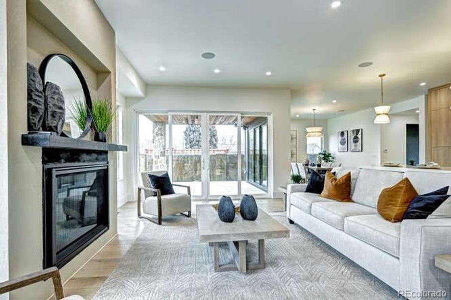 Furnished interior view inside a new home in , Englewood (Image 16). Furnished interior view inside a new home in , Englewood (Image 16).