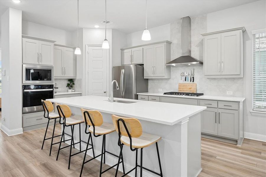 Furnished interior view inside a new home in Bayside, Rowlett (Image 20).