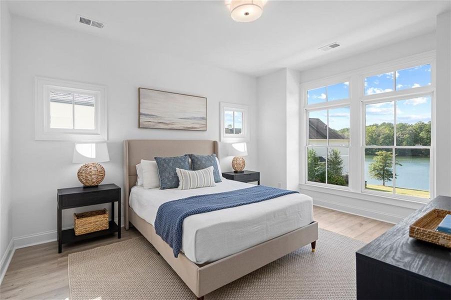 Furnished interior view inside a new home in Foxhall Residences, Douglasville GA, Douglasville (Image 9).