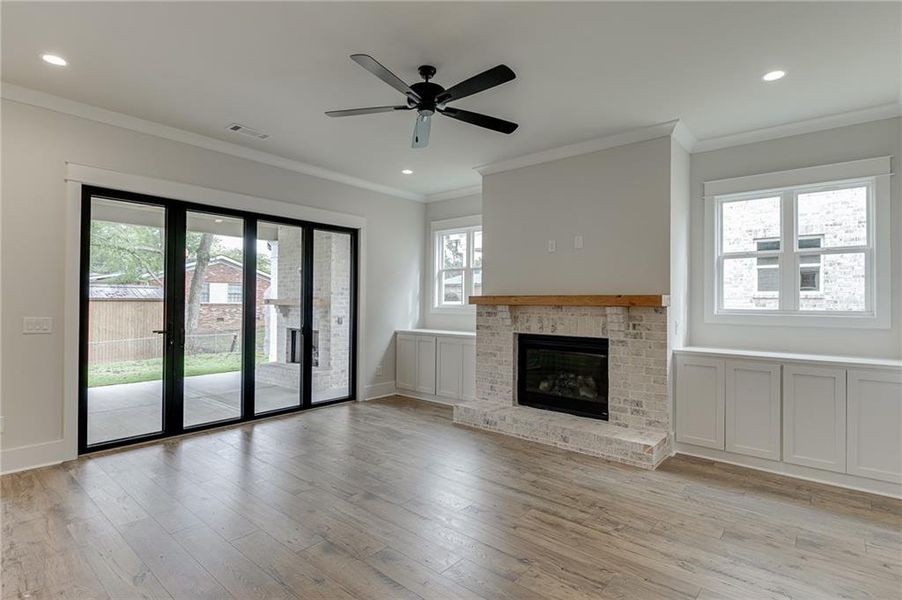 Spacious, unfurnished interior of a new home in , Buford (Image 49).