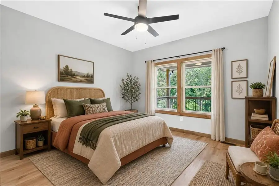 Furnished interior view inside a new home in , Ellijay (Image 4).