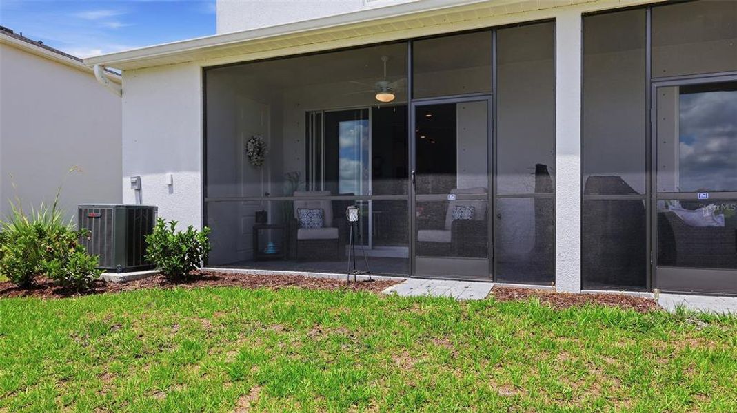 Exterior details and patio area of a home in , Sarasota (Image 24).