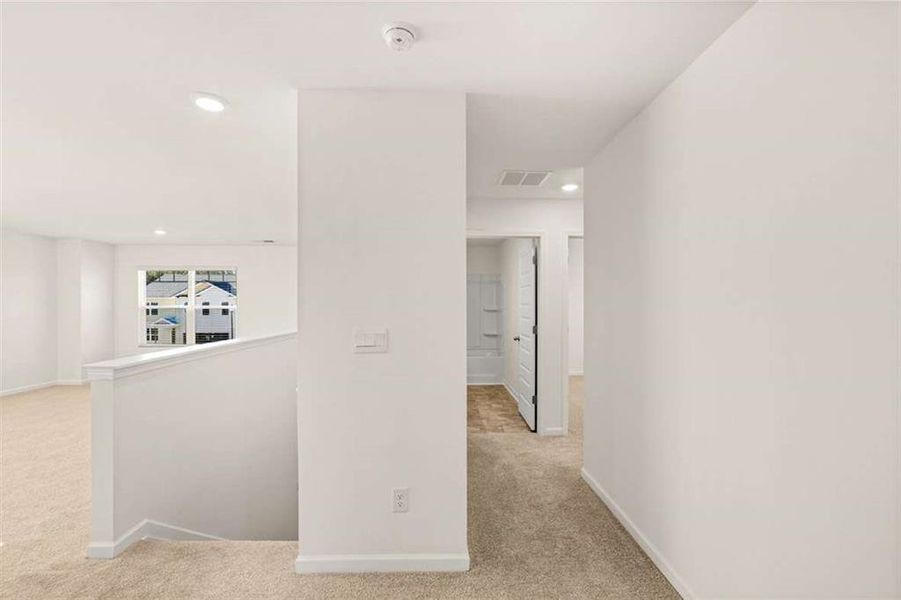 Spacious, unfurnished interior of a new home in Preserve at Dove Creek, Statham (Image 15).