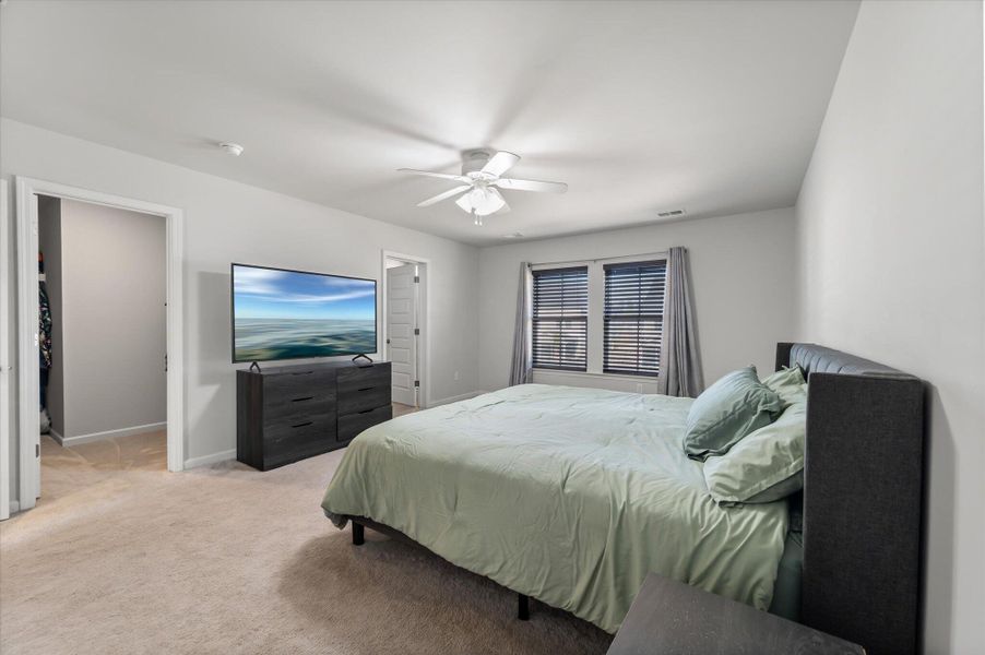 Furnished interior view inside a new home in Sweetgrass at Summers Corner, Summerville (Image 47).