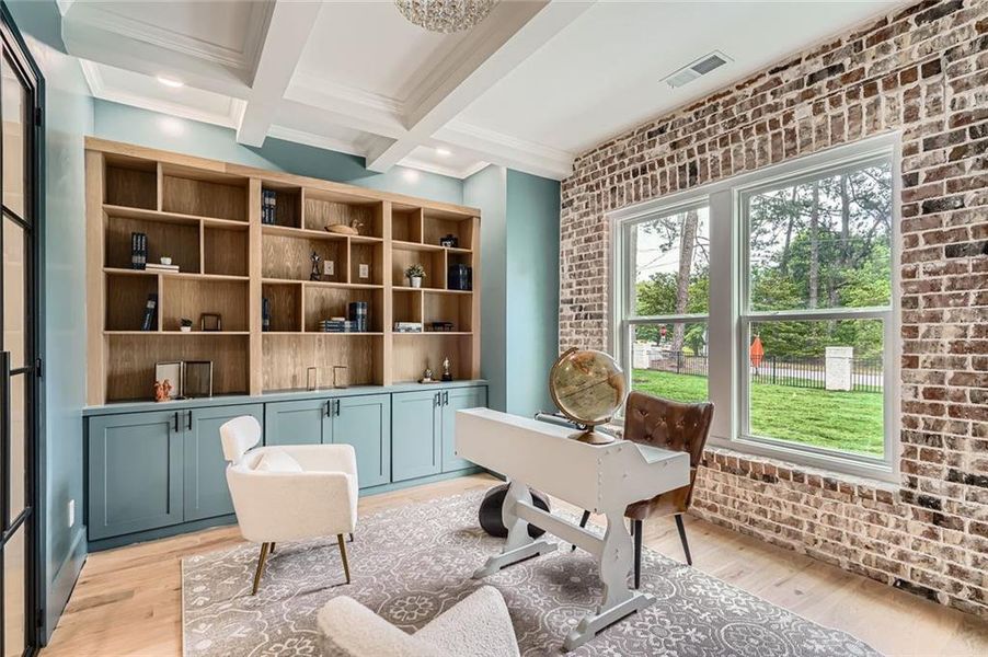 Furnished interior view inside a new home in , Snellville (Image 13).
