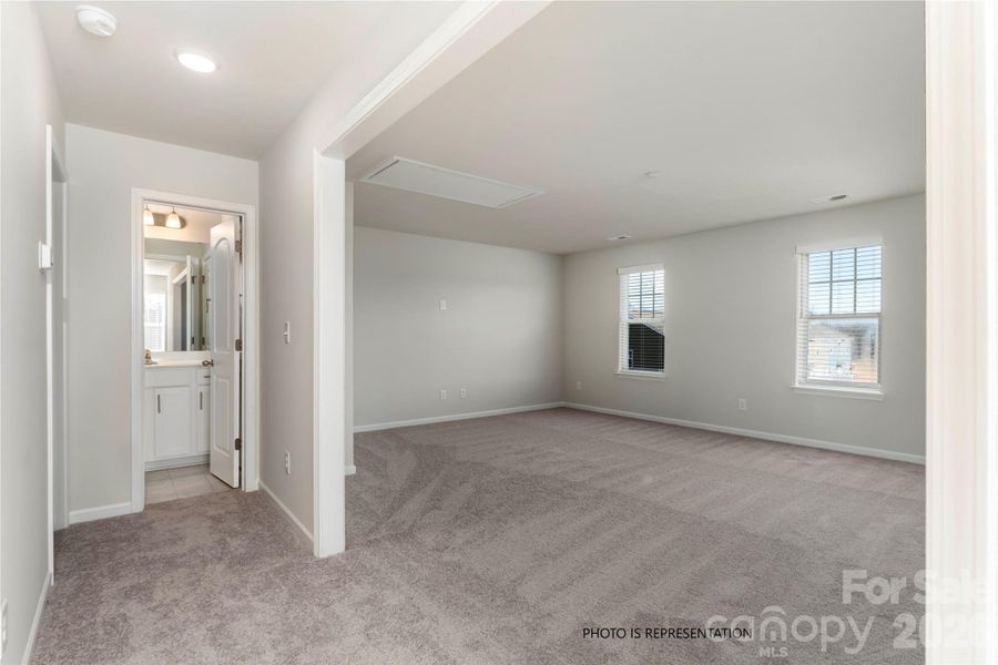 Spacious, unfurnished interior of a new home in Autumn Brook, Stanley (Image 11).