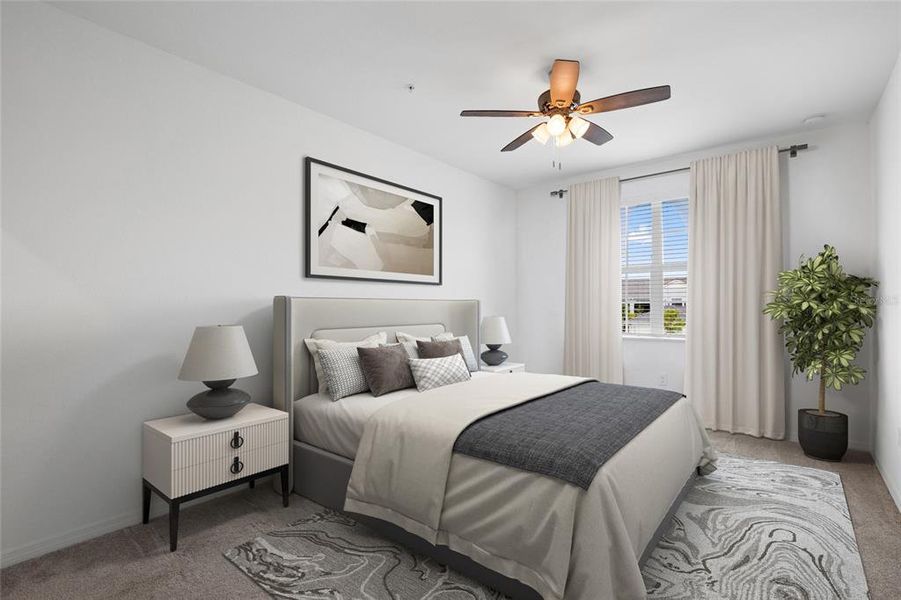 Furnished interior view inside a new home in , Punta Gorda (Image 7).