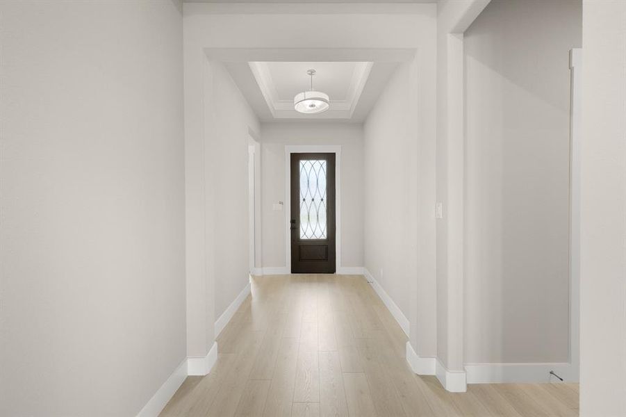 Spacious, unfurnished interior of a new home in Ladera at Timberbrook, Justin (Image 25). Spacious, unfurnished interior of a new home in Ladera at Timberbrook, Justin (Image 25).