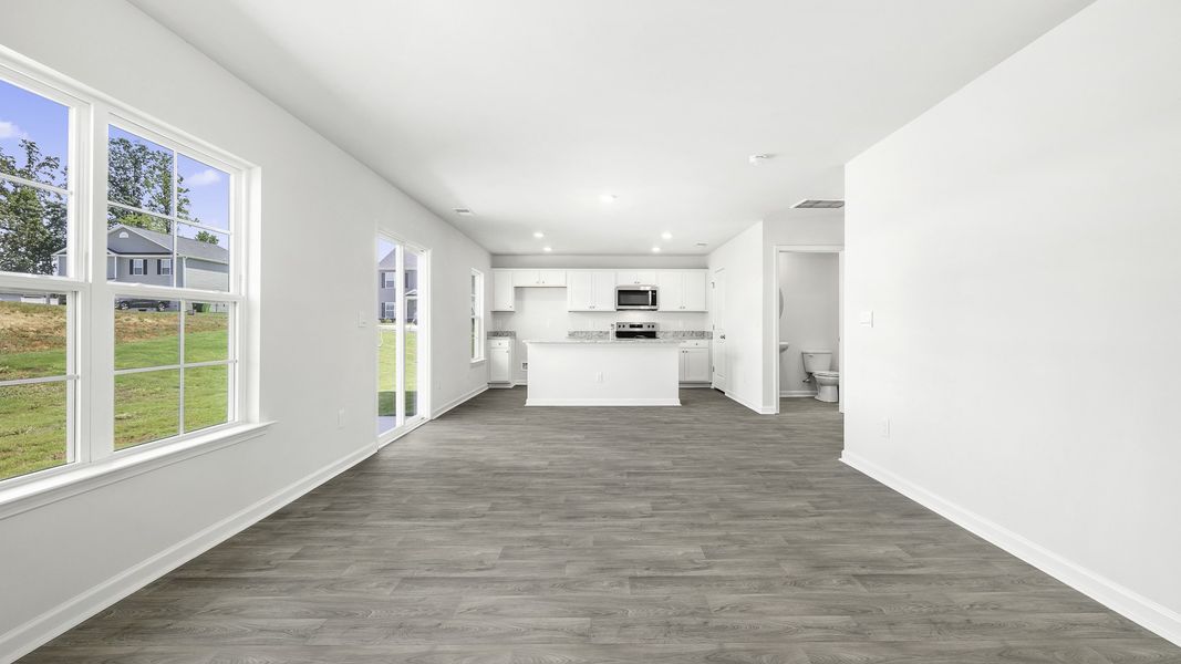 Spacious, unfurnished interior of a new home in Collett Farm, Trinity (Image 14). Spacious, unfurnished interior of a new home in Collett Farm, Trinity (Image 14).