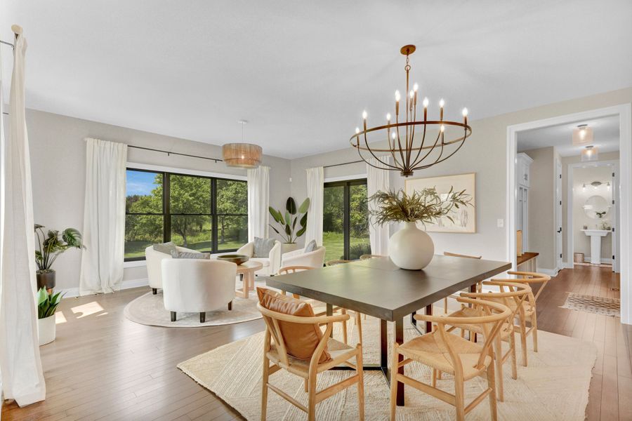 Representative furnished interior of a home built from the The Newport by Forbes Capretto Homes in Birdsong Estates, Orchard Park (Image 8). Representative furnished interior of a home built from the The Newport by Forbes Capretto Homes in Birdsong Estates, Orchard Park (Image 8).