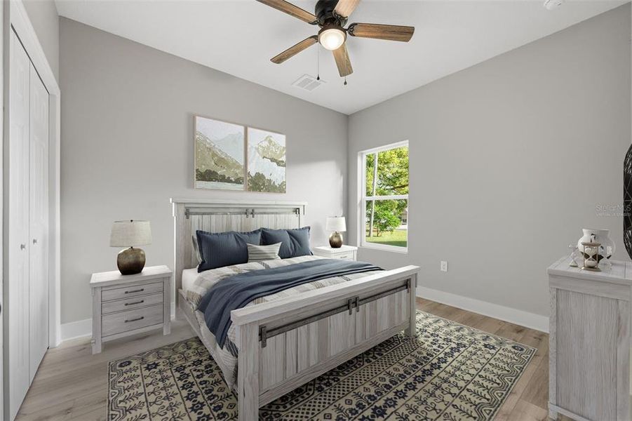 Furnished interior view inside a new home in , Plant City (Image 7).