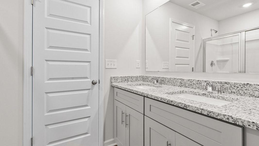 Furnished interior view inside a new home in Bellemeade Landing, Augusta (Image 13). Furnished interior view inside a new home in Bellemeade Landing, Augusta (Image 13).