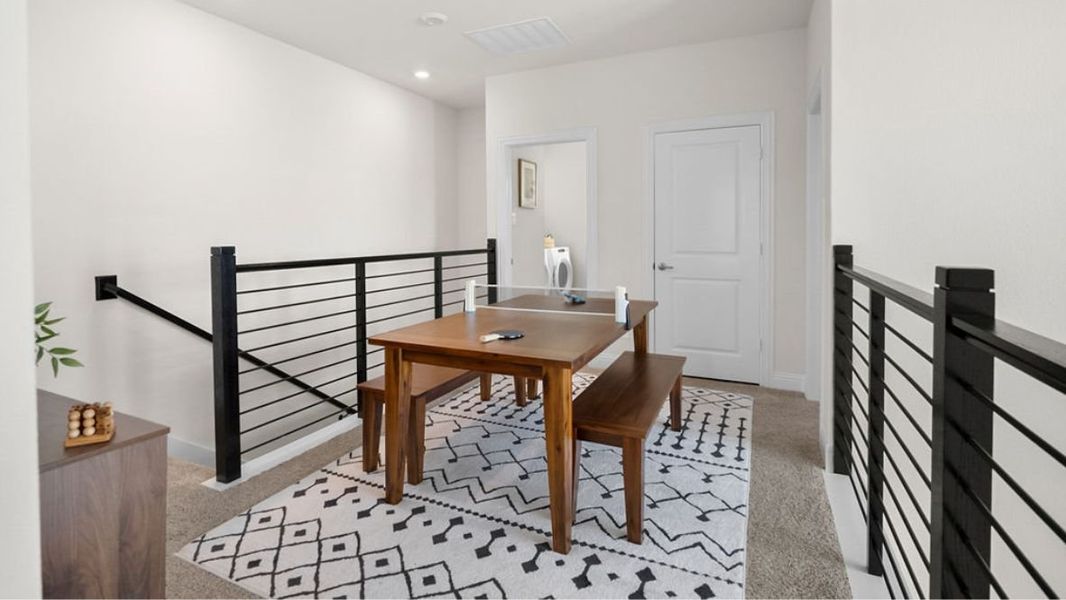 Representative furnished interior of a home built from the Saddlebrook by D.R. Horton in The Avenue, Allen (Image 10). Representative furnished interior of a home built from the Saddlebrook by D.R. Horton in The Avenue, Allen (Image 10).