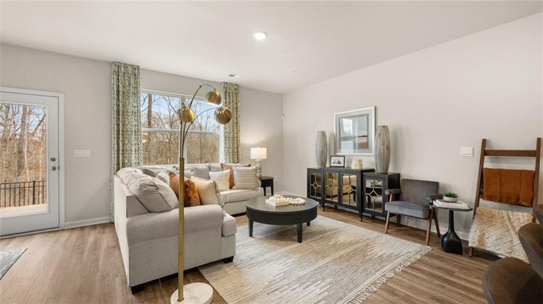 Furnished interior view inside a new home in Echo Glen, Stockbridge (Image 13). Furnished interior view inside a new home in Echo Glen, Stockbridge (Image 13).
