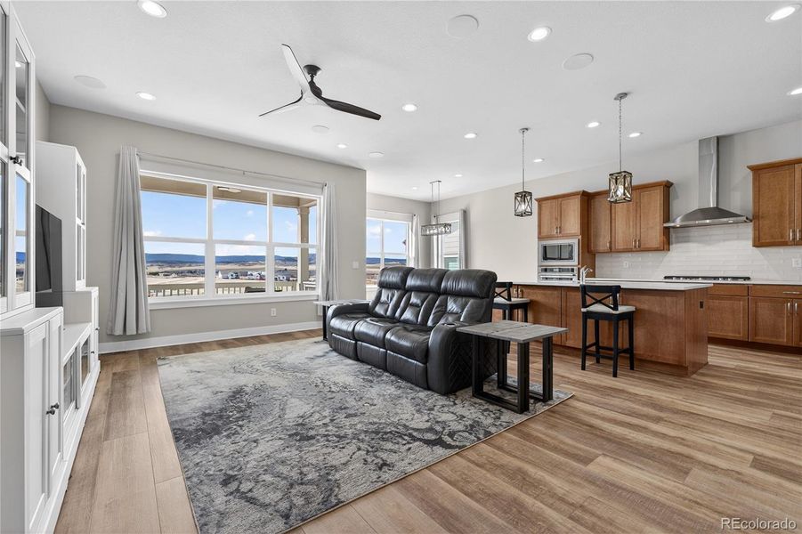 Furnished interior view inside a new home in , Castle Rock (Image 26). Furnished interior view inside a new home in , Castle Rock (Image 26).