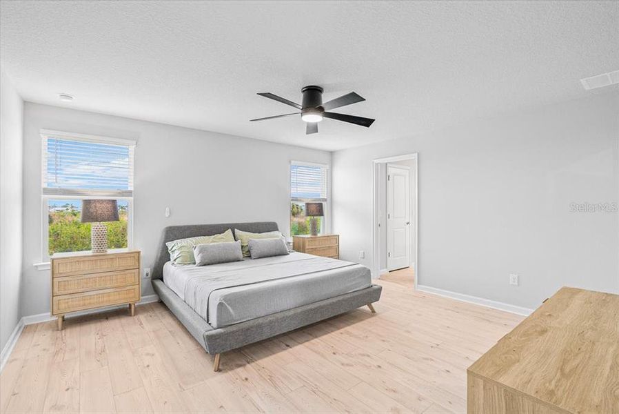 Furnished interior view inside a new home in Sunstone at Wellen Park, Venice (Image 41).