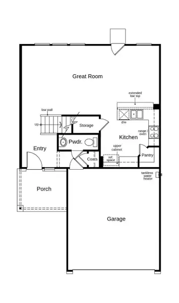 This floor plan features 3 bedrooms, 2 full baths, 1 half bath and over 1,700 square feet of living space. This floor plan features 3 bedrooms, 2 full baths, 1 half bath and over 1,700 square feet of living space.