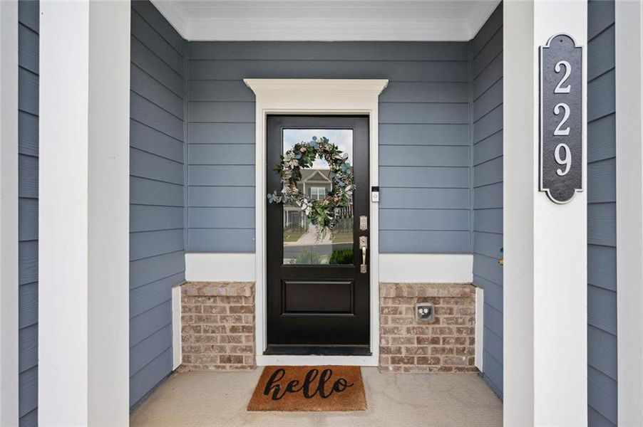 Exterior details and patio area of a home in , Cartersville (Image 3).