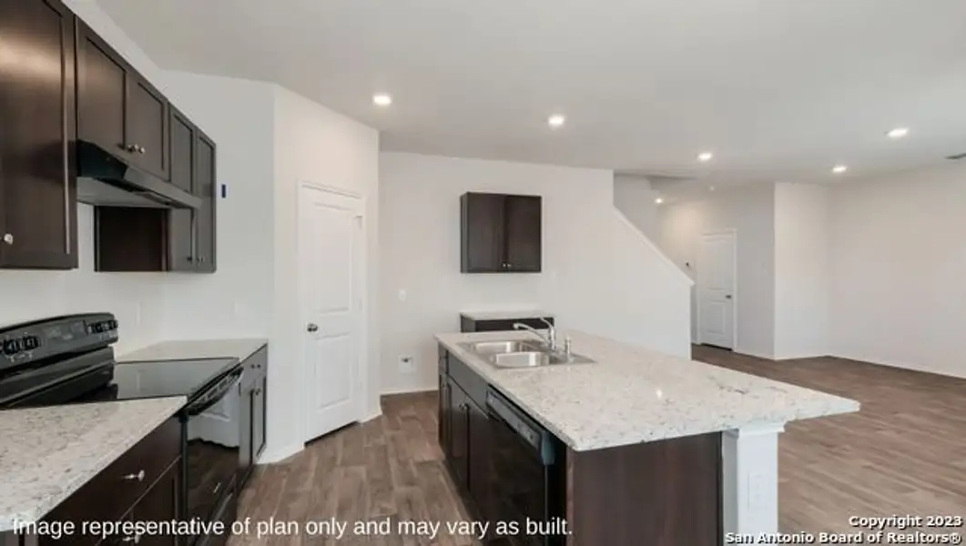 Furnished interior view inside a new home in Redbird Ranch, San Antonio (Image 4). Furnished interior view inside a new home in Redbird Ranch, San Antonio (Image 4).