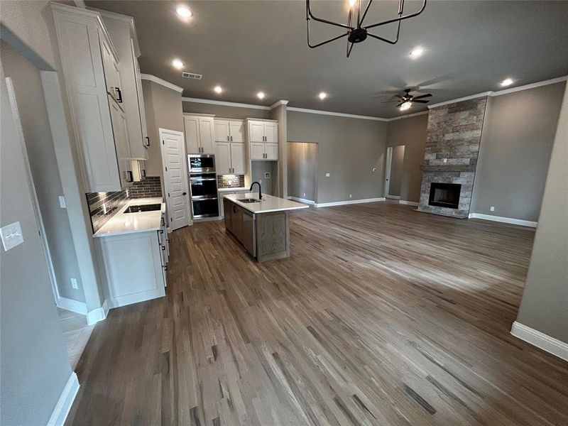 Furnished interior view inside a new home in , Poolville (Image 12).