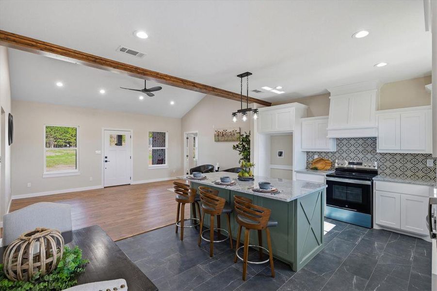 Furnished interior view inside a new home in , Ben Wheeler (Image 9).