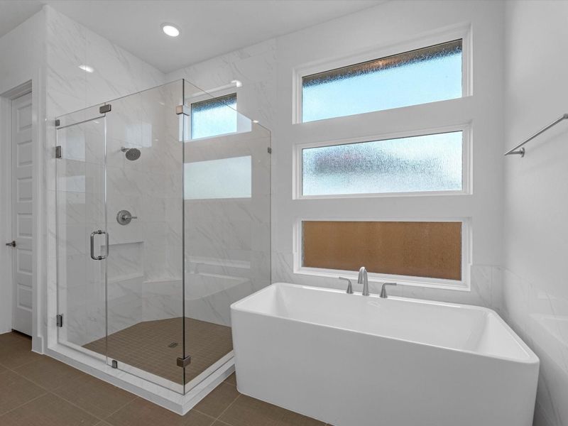 Furnished interior view inside a new home in Woodson’s Reserve, Spring (Image 11).