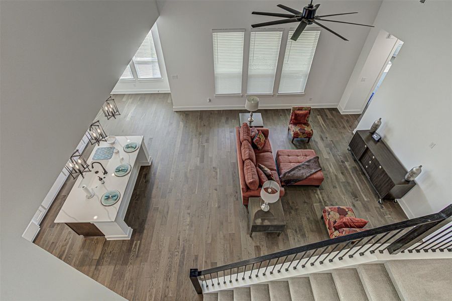 Furnished interior view inside a new home in Flora, Hutto (Image 33).