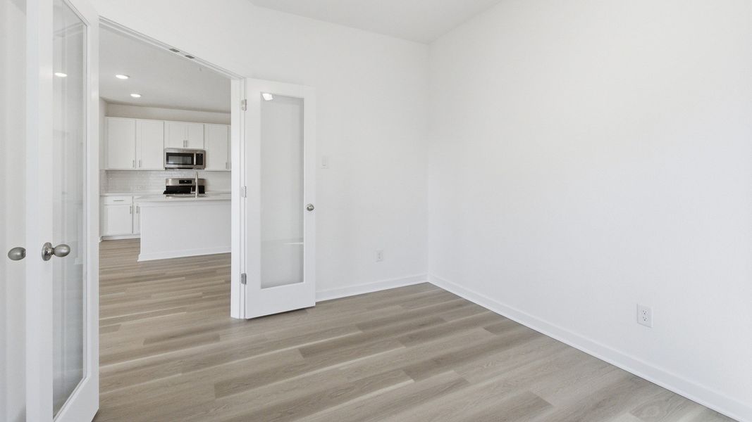 Furnished interior view inside a new home in Sky Ridge, San Marcos (Image 9).