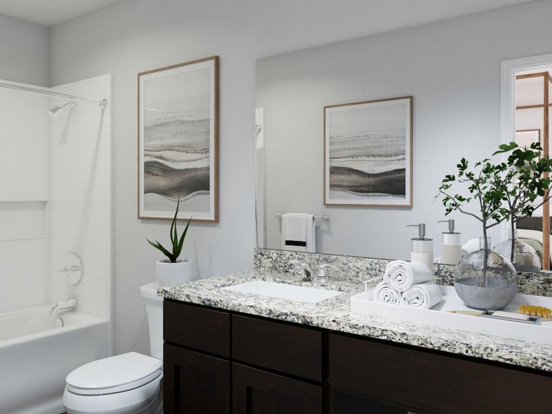 Photos are a representation of the floor plan. Options and interior selections will vary.