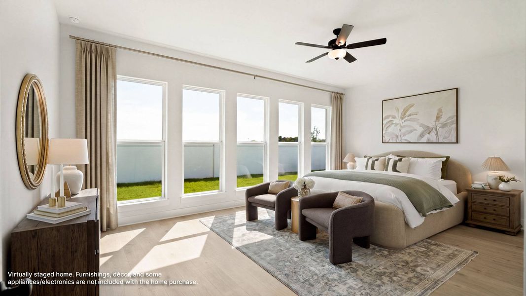 Furnished interior view inside a new home in Reserve at Berry Bay, Wimauma (Image 7).