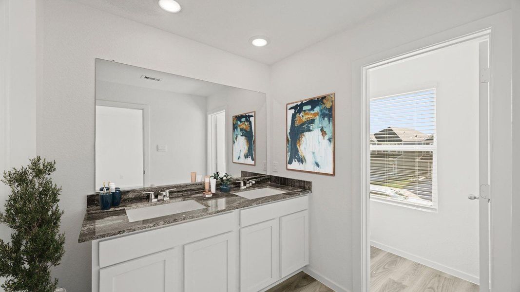 Furnished interior view inside a new home in , Humble (Image 6).