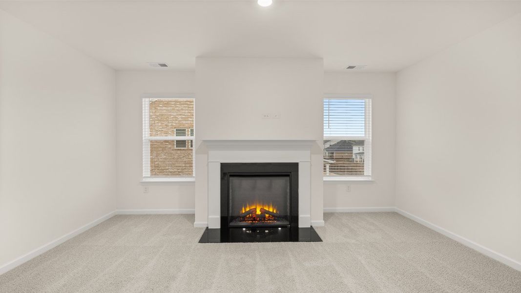 Spacious, unfurnished interior of a new home in The Gates at Pates Creek, Hampton (Image 47).