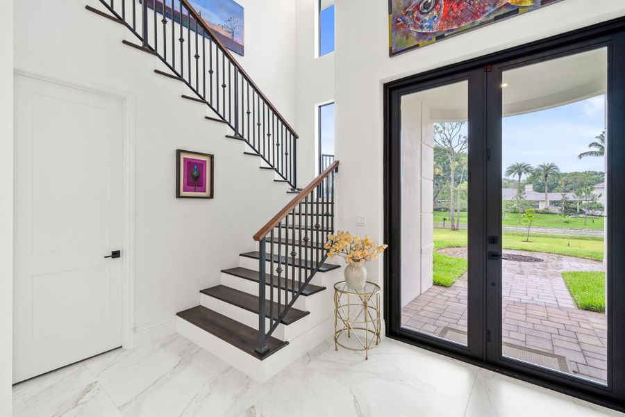 Furnished interior view inside a new home in , Palm Beach Gardens (Image 8).