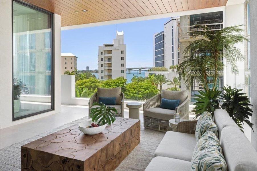 Exterior details and patio area of a home in , Sarasota (Image 1). Exterior details and patio area of a home in , Sarasota (Image 1).