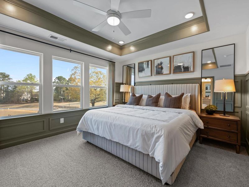 Representative furnished interior of a home built from the The Mitchell Interior by Davidson Homes LLC in Camden Park, Knightdale (Image 20).